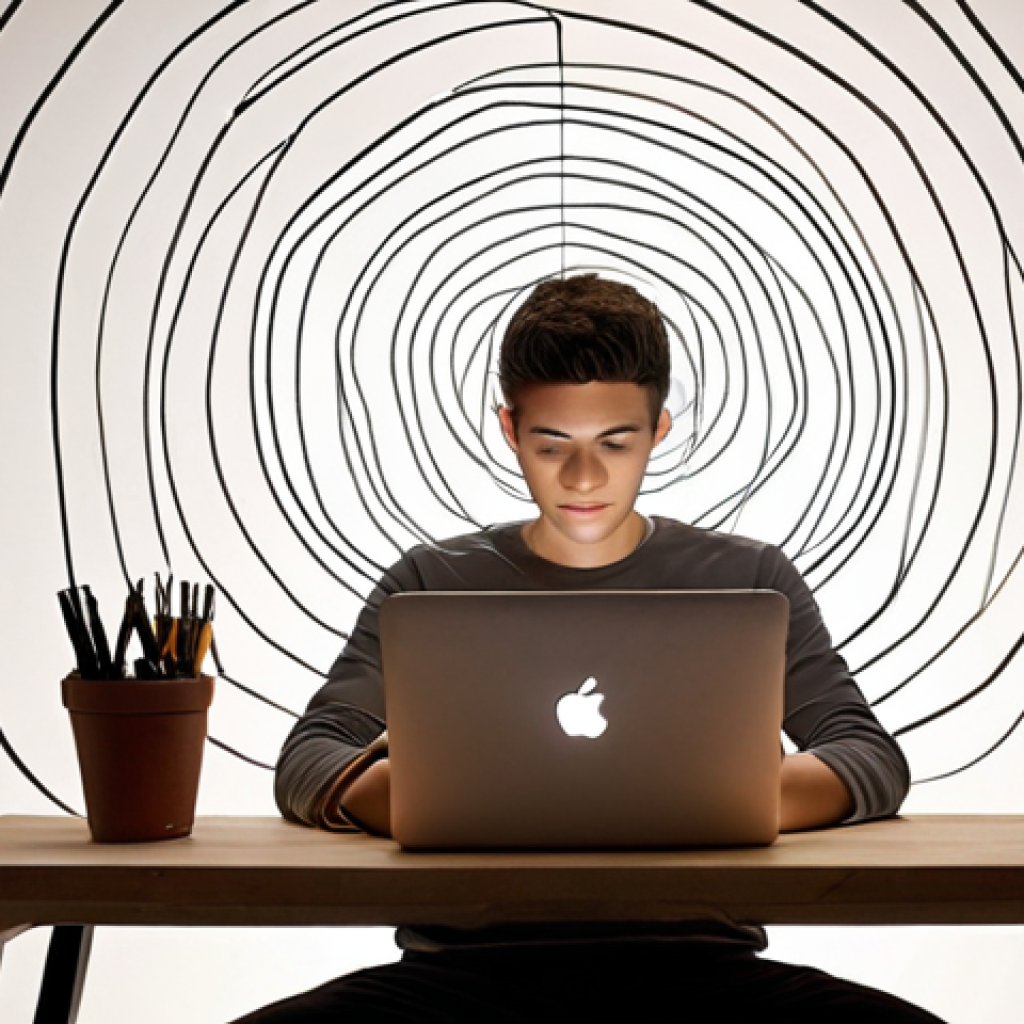 **Prompt 1: Digital Canvas & Content Power**
    A young, innovative entrepreneur is seated at a clean, minimalist desk, intensely focused on a laptop. Around them, luminous digital projections emanate, showcasing various online platforms: a blog interface, social media feeds, online course modules, and a simplified e-commerce storefront. Swirling lines of light and abstract data streams connect these elements, extending outwards to imply global reach and instant connection. The overall atmosphere is one of creativity, low-cost productivity, and boundless digital opportunity, emphasizing the power of ideas and content creation over physical assets. The entrepreneur's expression is focused and inspired.